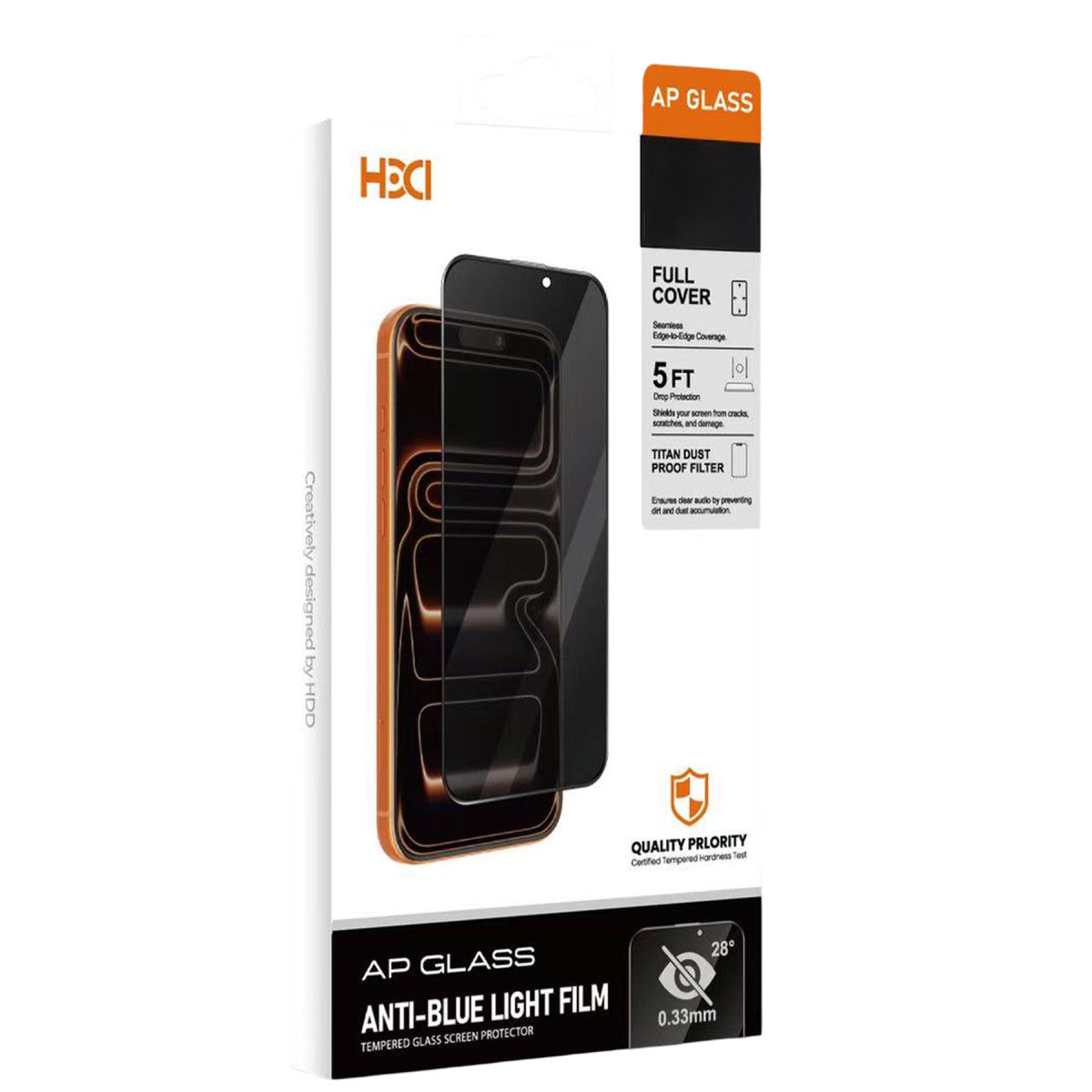 HDD Apple iPhone 17 Pro Max Rift Hayalet Cam Ekran Koruyucu